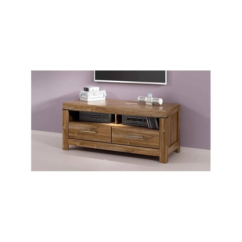 Szafka RTV 2S Gent Black Red White