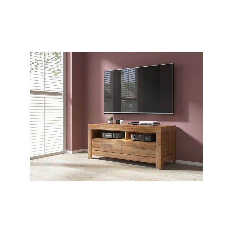 Szafka RTV 2S Gent Black Red White