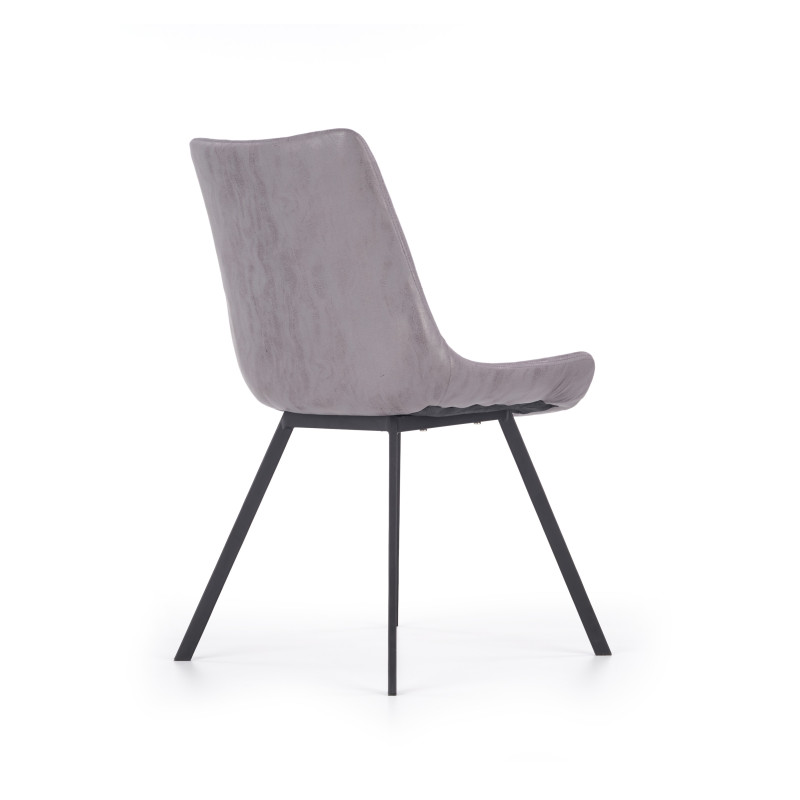 K279 krzesło popielaty / czarny (2p 4szt)