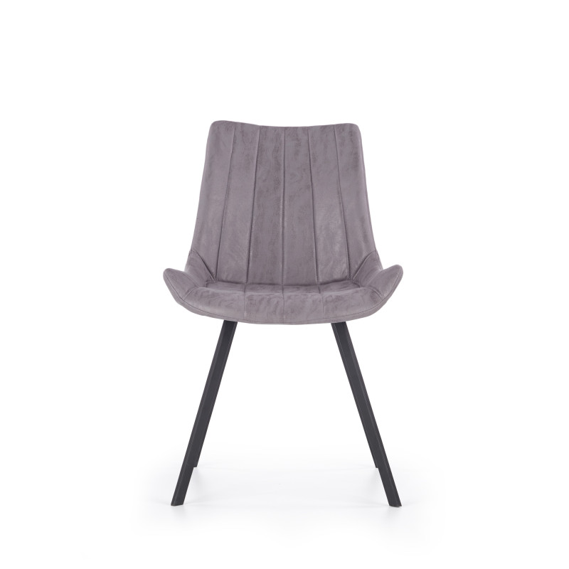 K279 krzesło popielaty / czarny (2p 4szt)