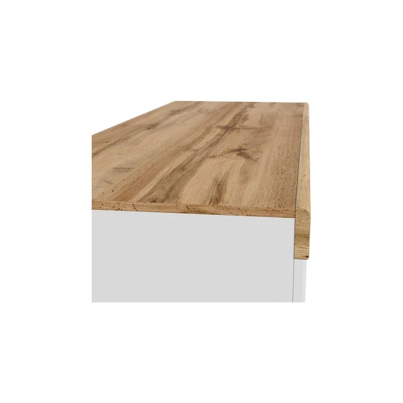 Biurko Holten S440 Black Red White