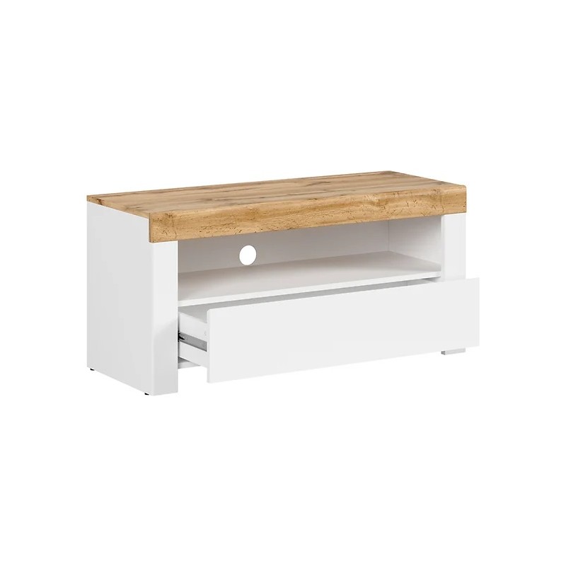 Szafka RTV 1S Holten Black Red White