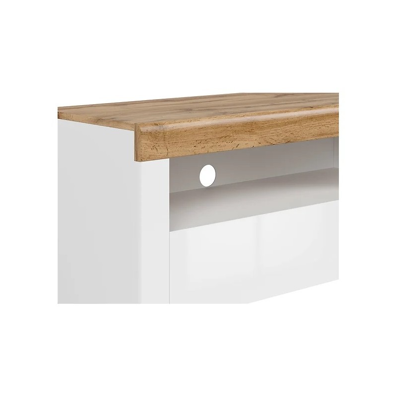 Szafka RTV 1S Holten Black Red White