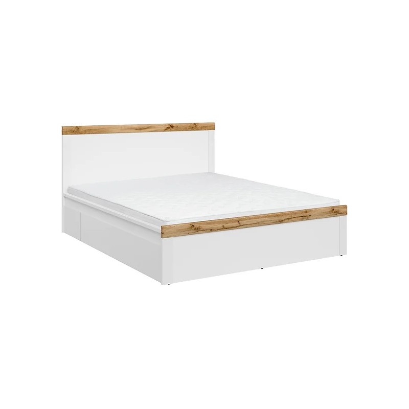 Łóżko Holten 160 Black Red White