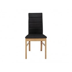 Krzesło Ostia Black Red White dąb artisan/dąb czarny