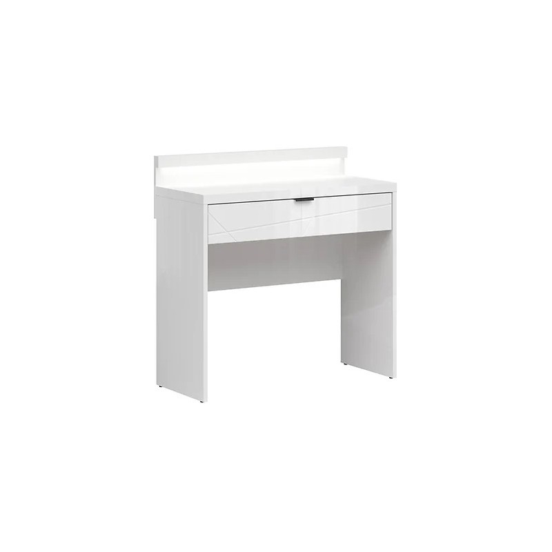 Toaletka z oświetleniem Forn Meble Black Red White dąb delano