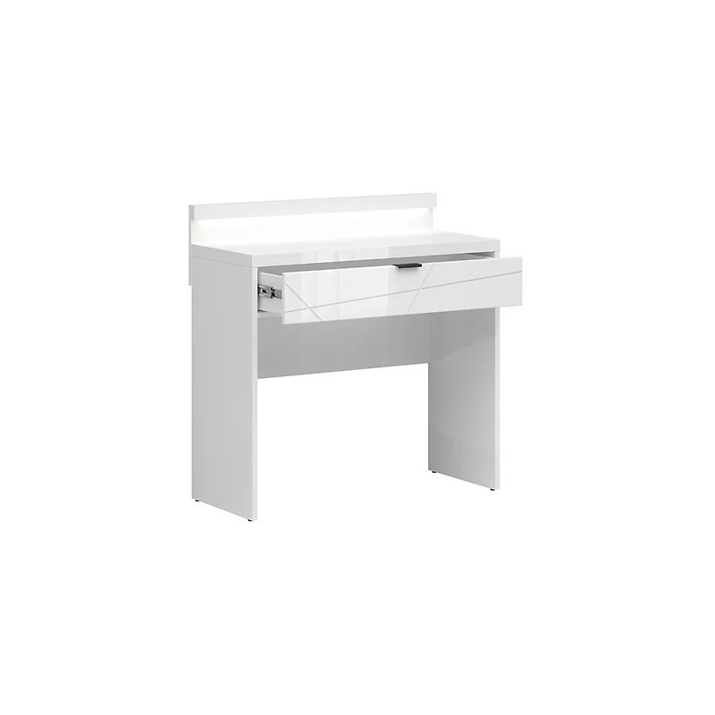 Toaletka z oświetleniem Forn Meble Black Red White dąb delano