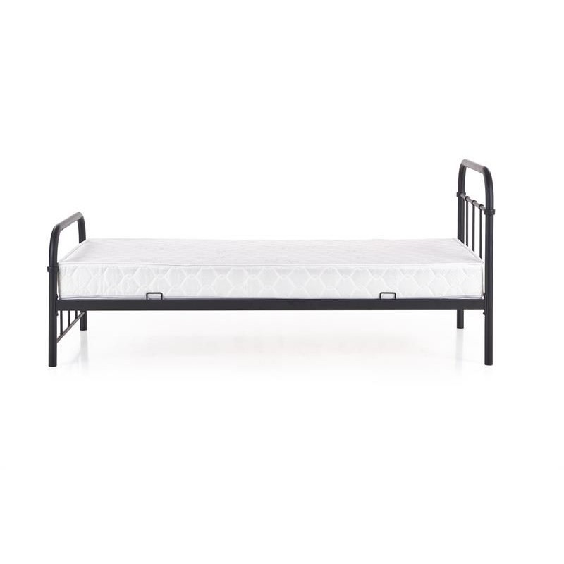 Łóżko metalowe LATINA 90x200 czarne