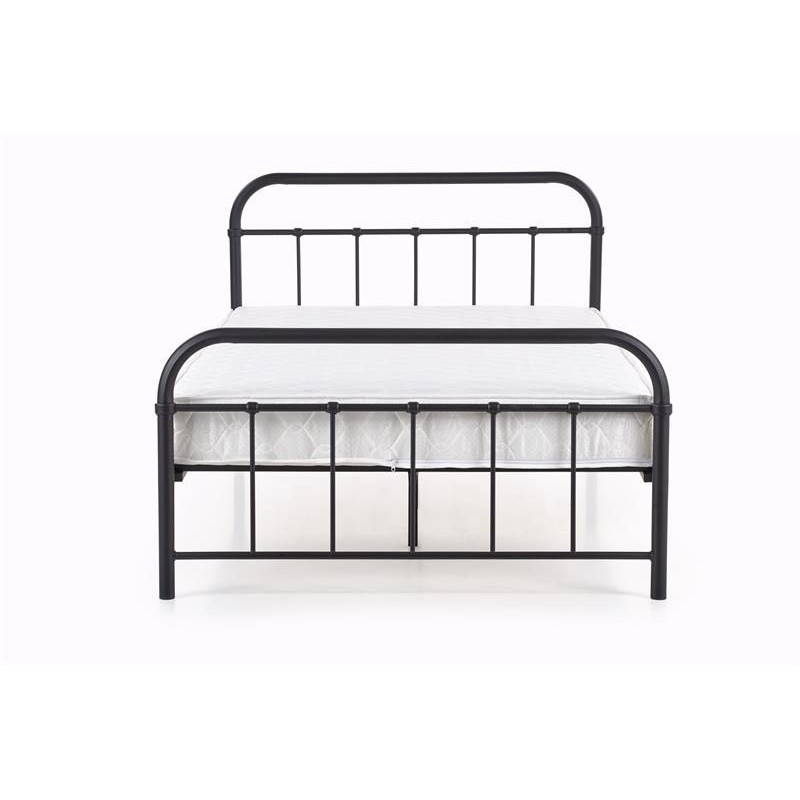 Łóżko metalowe LATINA 120x200 czarne