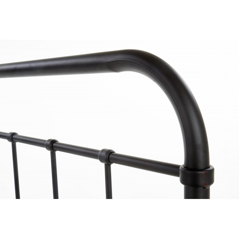 Łóżko metalowe LATINA 90x200 czarne