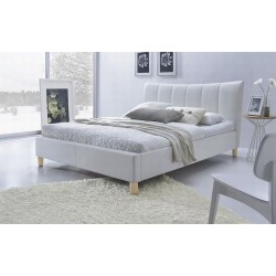 Łóżko tapicerowane ROVIGO 160x200 białe
