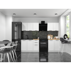 ZESTAW MEBLI KUCHENNYCH SET 200 BIEL DĄB ARTISAN RAMIAK ZESTAW MEBLI KUCHENNYCH SET 200 BIEL DĄB ARTISAN RAMIAK