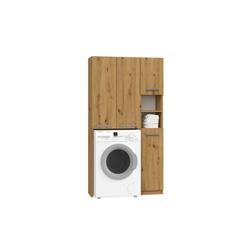 ZESTAW ŁAZIENKOWY MARPOL DD SZAFKA DĄB ARTISAN