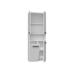 SZAFKA ŁAZIENKOWA NEL DK 1K 60CM - BIEL POŁYSK SZAFKA ŁAZIENKOWA NEL DK 1K 60CM - BIEL POŁYSK