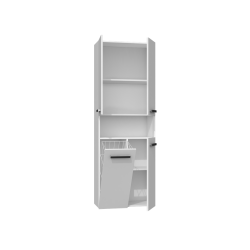 SZAFKA ŁAZIENKOWA NEL DK 1K 60CM - BIEL MAT SZAFKA ŁAZIENKOWA NEL DK 1K 60CM - BIEL MAT