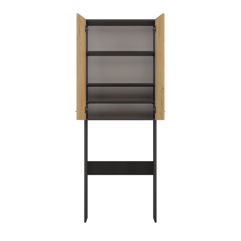 SZAFKA NA PRALKE POLA DD ANTRACYT/ARTISAN