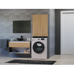 SZAFKA NA PRALKE POLA DD ANTRACYT/ARTISAN SZAFKA NA PRALKE POLA DD ANTRACYT/ARTISAN