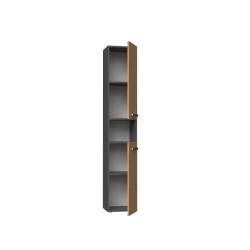 SZAFKA ŁAZIENKOWA REGAŁ SŁUPEK NEL I ANTRACYT DĄB ARTISAN SZAFKA ŁAZIENKOWA REGAŁ SŁUPEK NEL I ANTRACYT DĄB ARTISAN