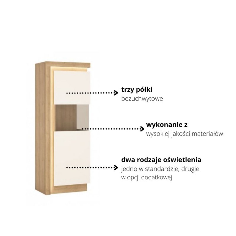 Witryna Lyon jasny LYOV01P 1D