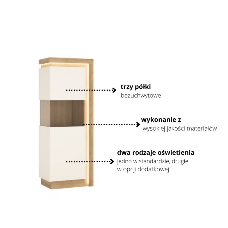 Witryna Lyon jasny LYOV01L 1D