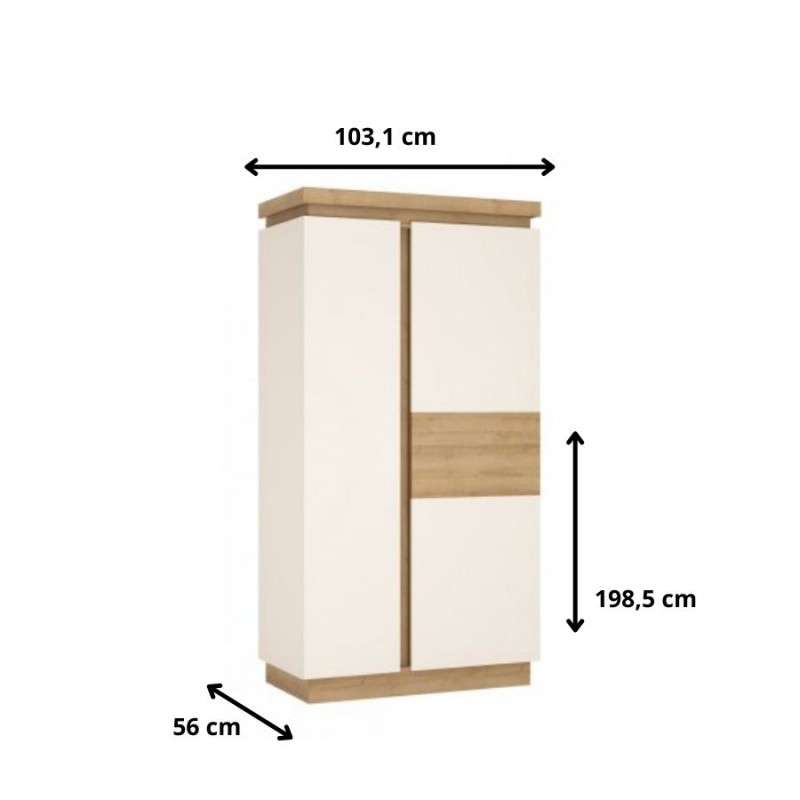 Szafa Lyon jasny LYOS01 2D