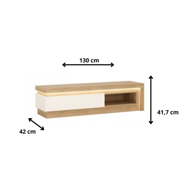 Szafka RTV Lyon jasny LYOF02 1S