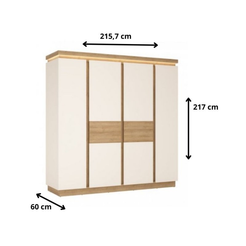 Szafa Lyon jasny LYOS03