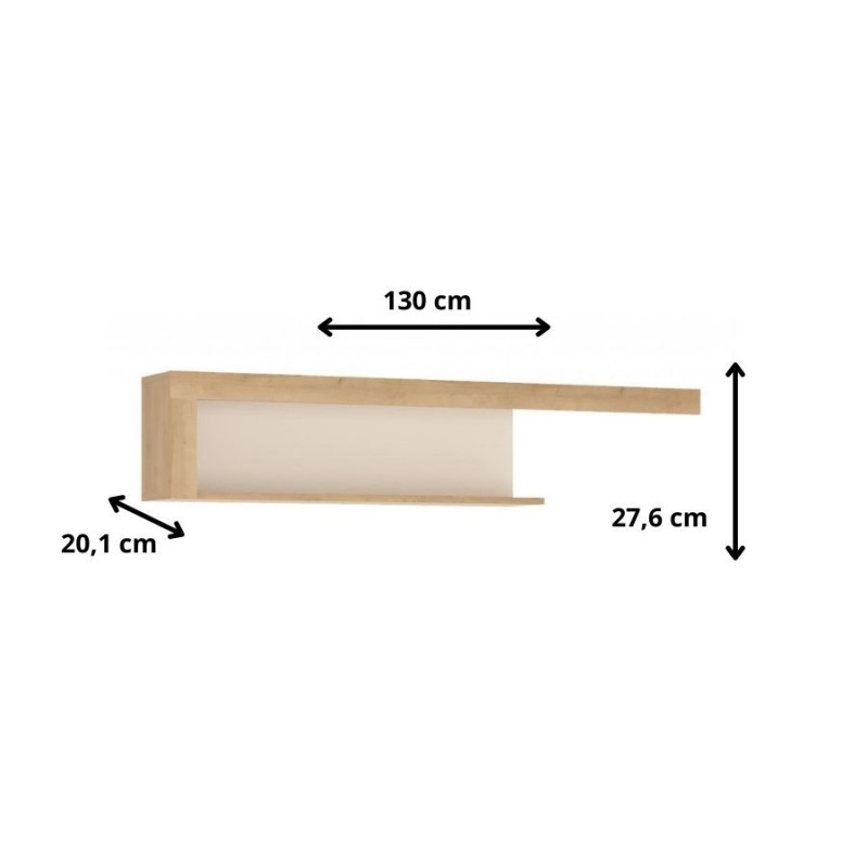 Półka Lyon jasny LYOP03