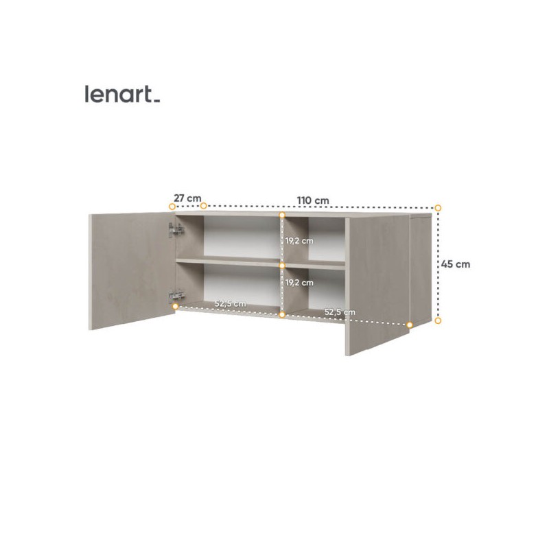 Szafka wisząca Teen Flex TF-10 Lenart