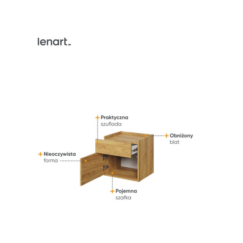 Szafka nocna Teen Flex TF18 Lenart Meble