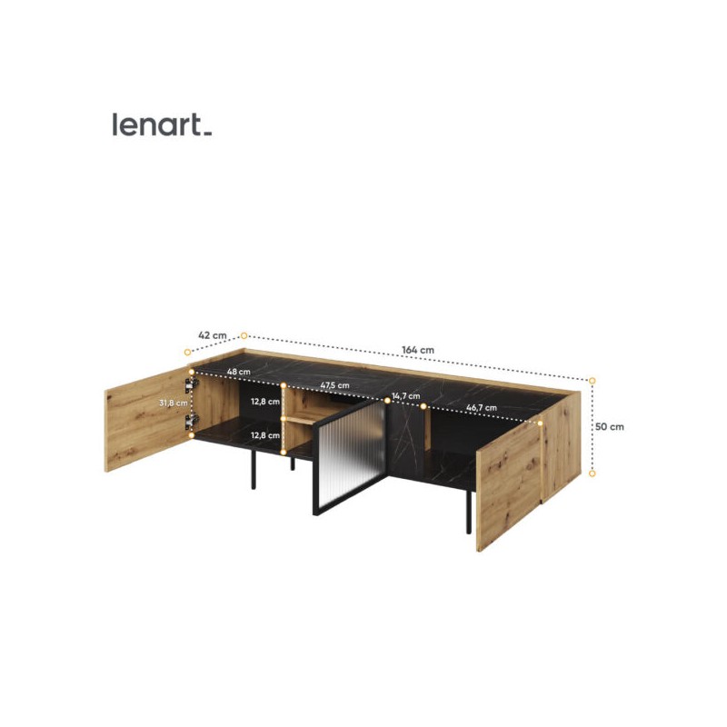 Szafka RTV Marmo MR3DAS Lenart