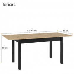 Stół rozkładany Quant QA-10 Lenart Kolekcja Quant