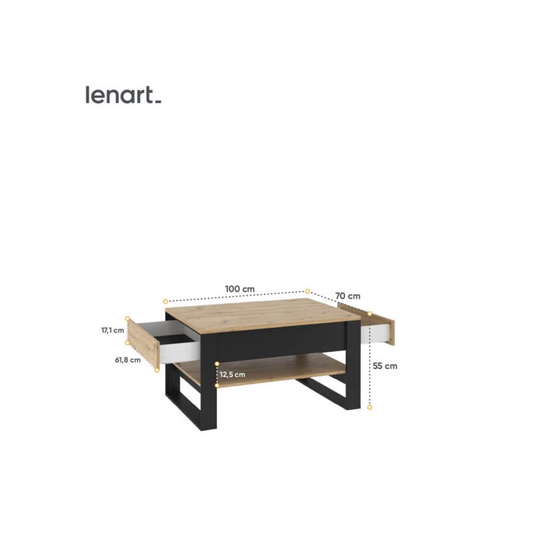 Ława Quant QA-09 Lenart Kolekcja Quant