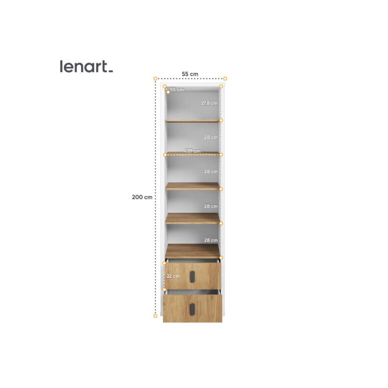 Regał Simi MS-03 Lenart Meble