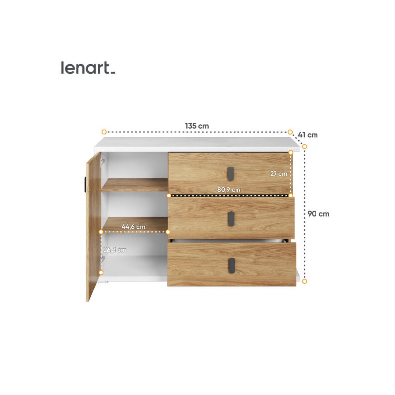 Komoda Simi MS-05 Lenart Meble