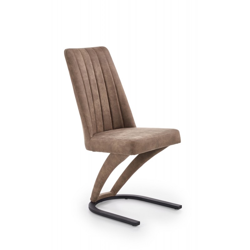 K338 krzesło brązowy (1 2szt)