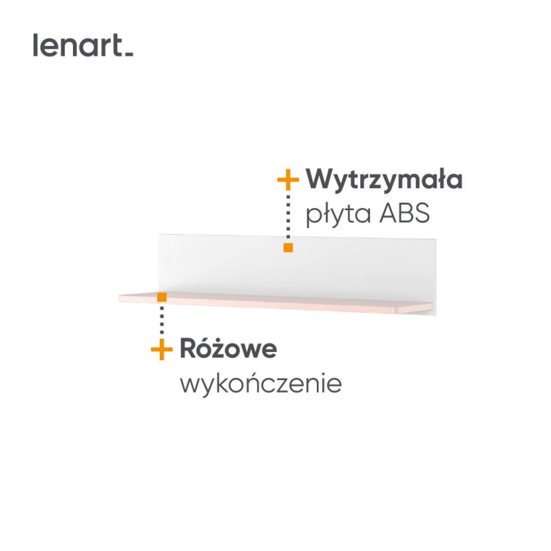 Półka Luna LN-14 Lenart Kolekcja Luna