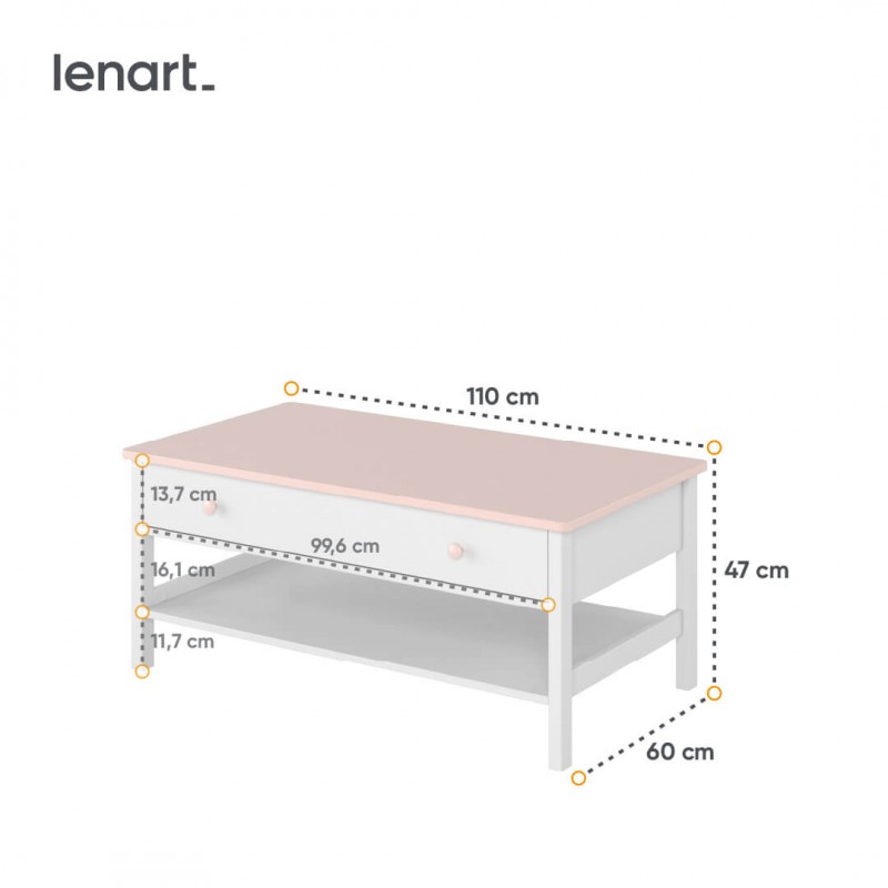 Ława Luna LN-15 Lenart Kolekcja Luna