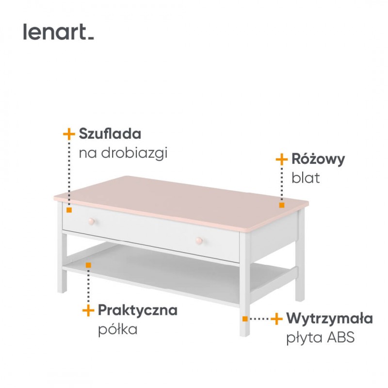 Ława Luna LN-15 Lenart Kolekcja Luna