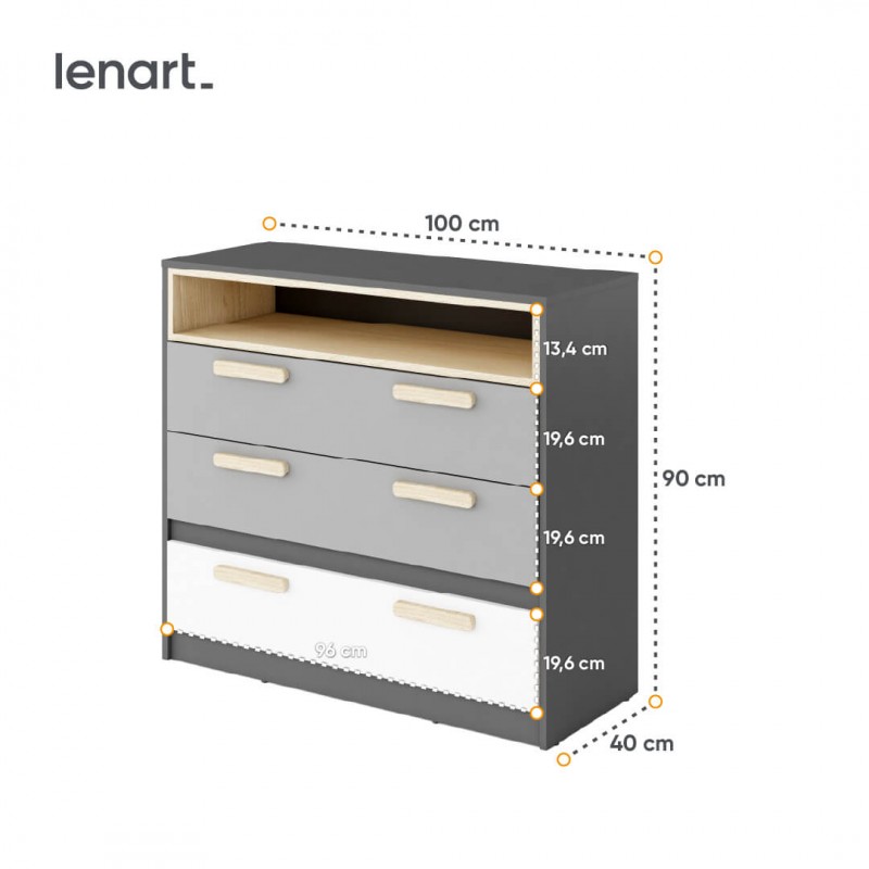 Komoda Pok PO-08 Lenart Kolekcja Pok