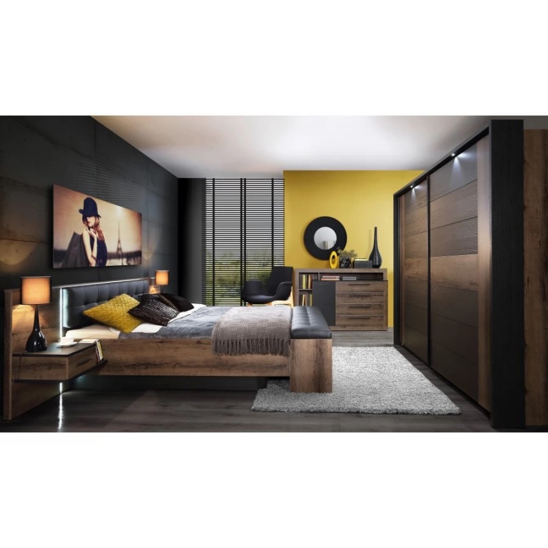 Szafa przesuwna Bellevue Typ BLQS128E1 Meble Forte Kolekcja