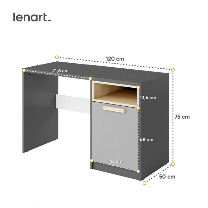 Biurko Pok PO-09 Lenart Kolekcja Pok
