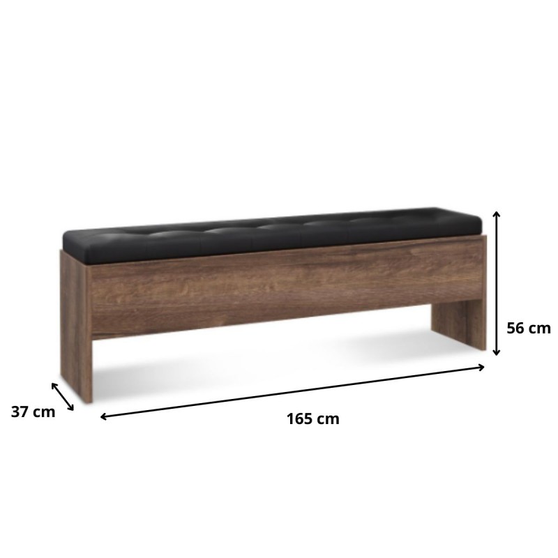 Ławka za schowkiem Bellevue Typ BLQT021 Meble Forte Kolekcja