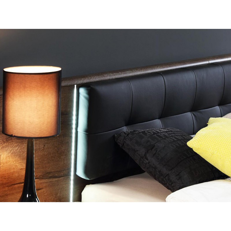 Łóżko + szafki nocne Bellevue Typ BLQL161B Meble Forte Kolekcja