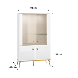 Witryna GOLDIN 03 ML Meble Kolekcja Goldin