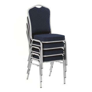 K66S krzesło niebieski, stelaż srebrny (1p 1szt)