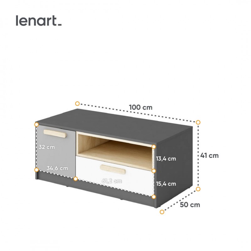 Szafka RTV Pok PO-11 Lenart Kolekcja Pok