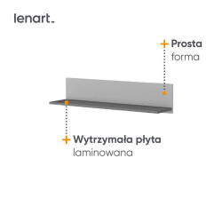 Półka Pok PO-12 Lenart Kolekcja Pok Półka Pok PO-12 Lenart Kolekcja Pok