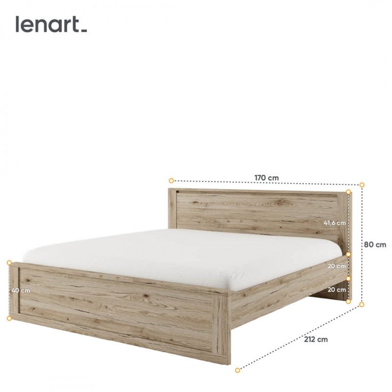 Łóżko Idea ID-08 Lenart Kolekcja Idea