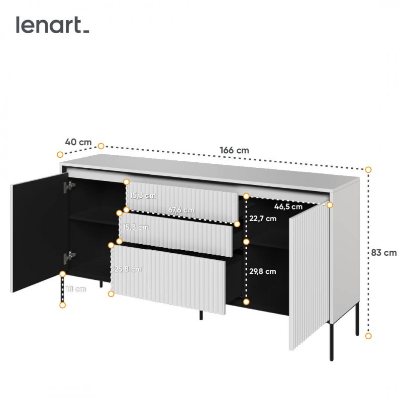 Komoda Trend TR1BIC Lenart